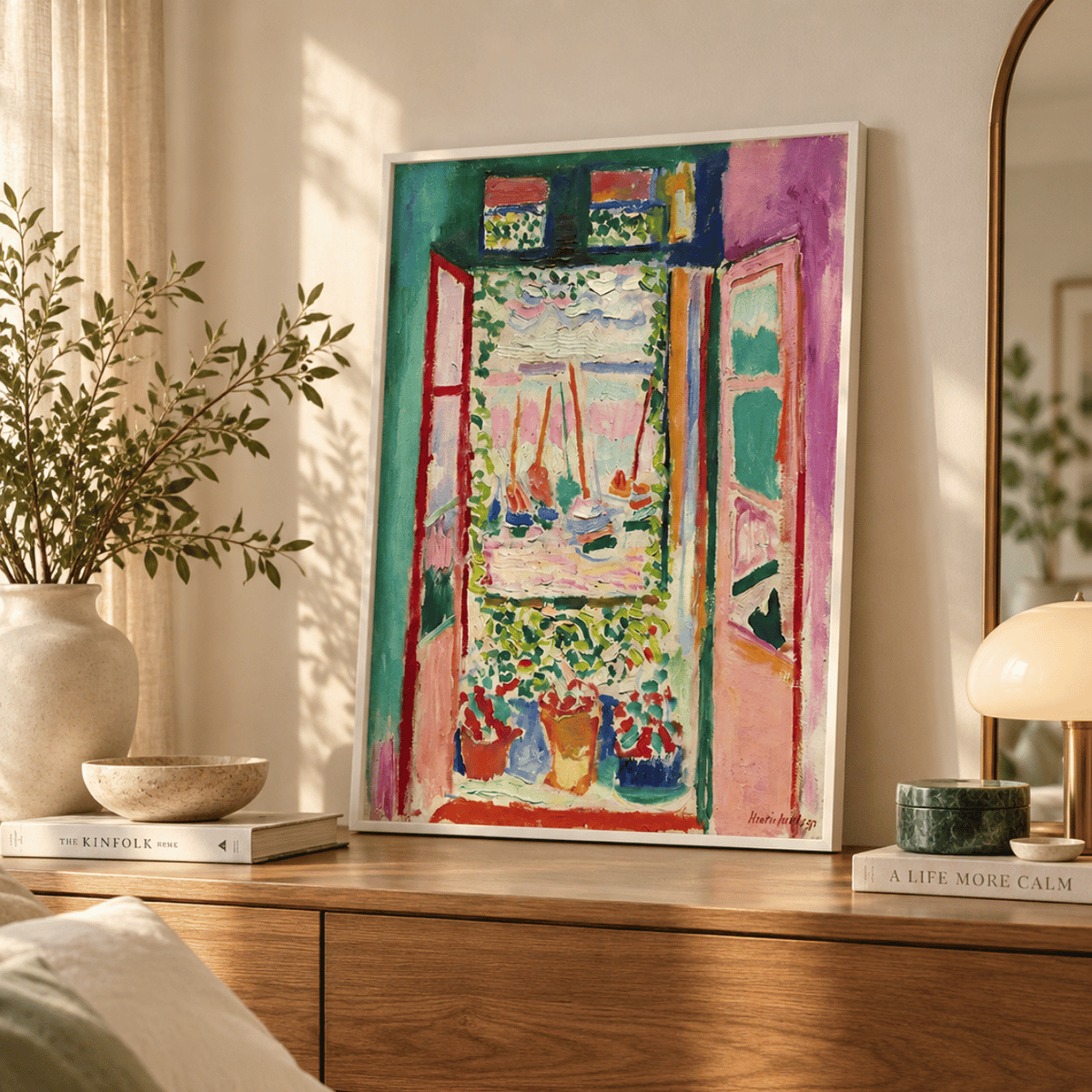 Open Window Collioure by Henri Matisse Canvas Print