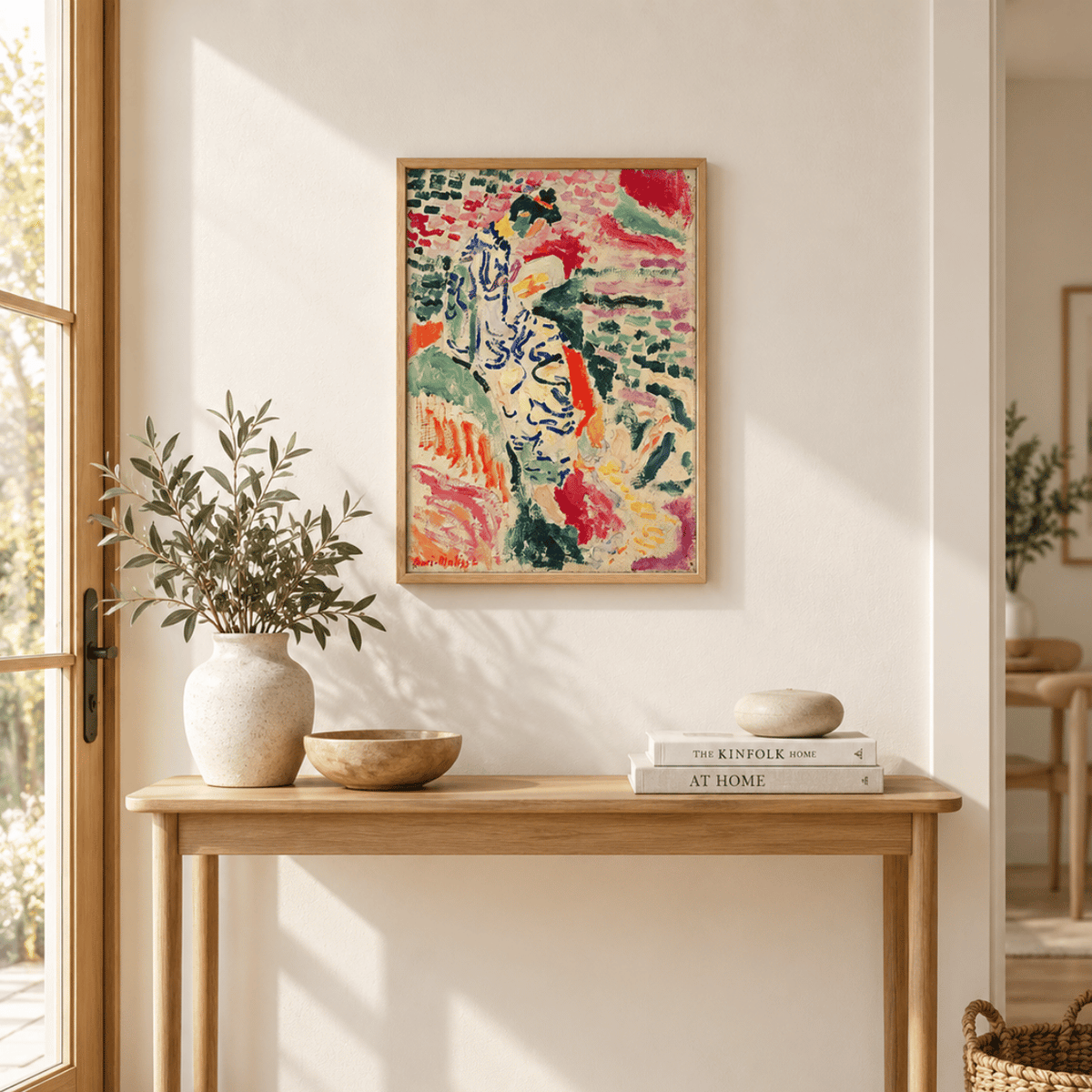 La Japonaise: Woman Beside the Water By Henri Matisse Canvas Print