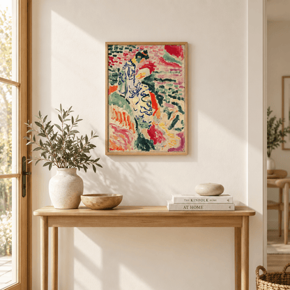 La Japonaise: Woman Beside the Water By Henri Matisse Canvas Print
