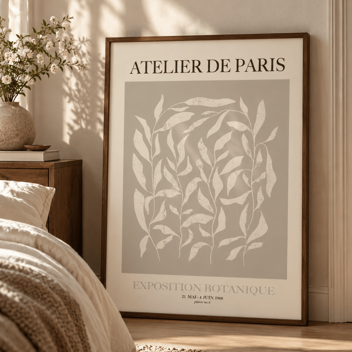 Paris Botanical Atelier Canvas Print