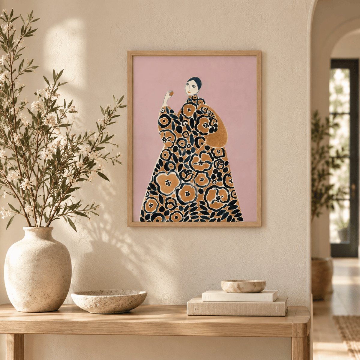 Blooming Couture Canvas Print