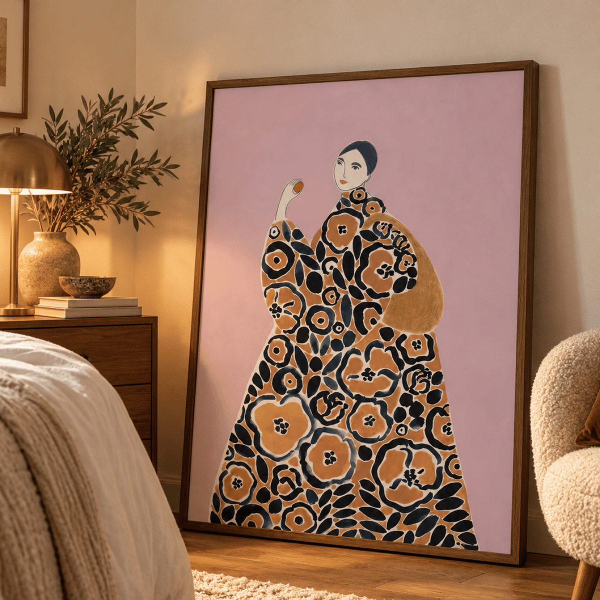 Blooming Couture Canvas Print