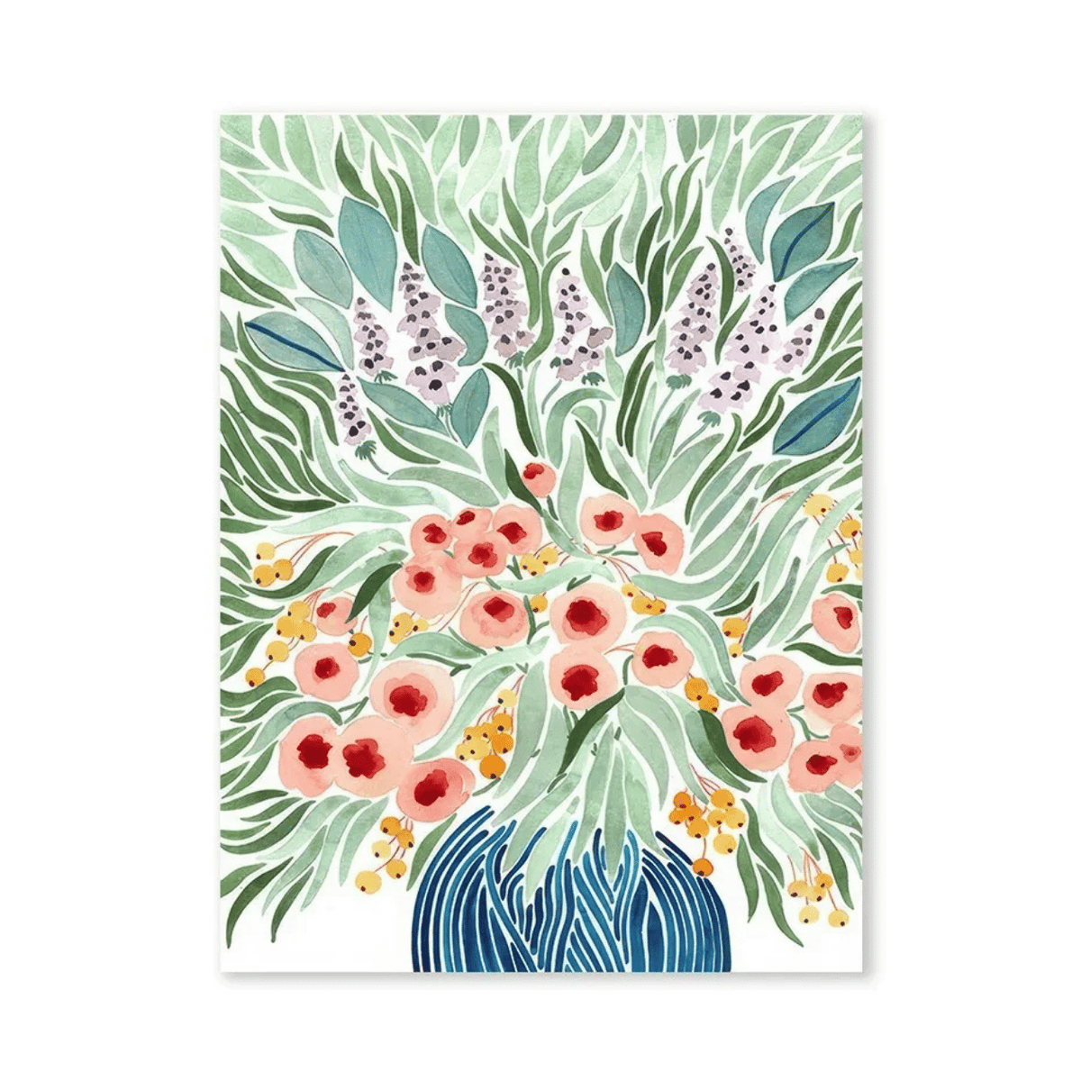 Wildflower Cascade Canvas Print