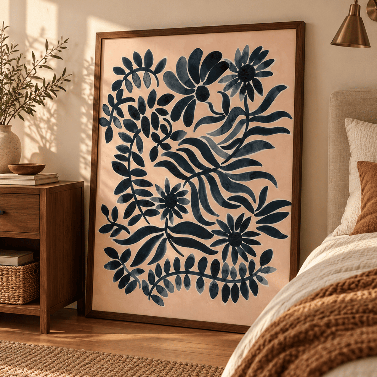 Nocturne Botanicals Canvas Print