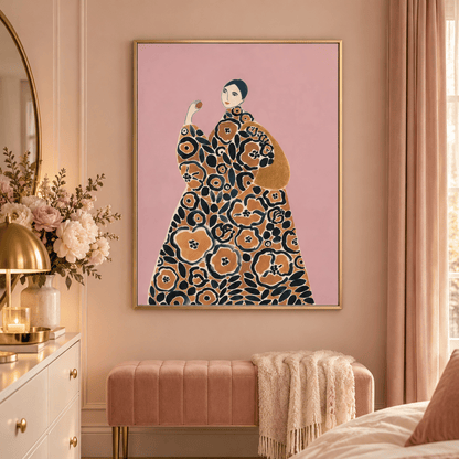 Blooming Couture Canvas Print