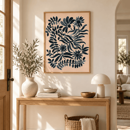 Nocturne Botanicals Canvas Print