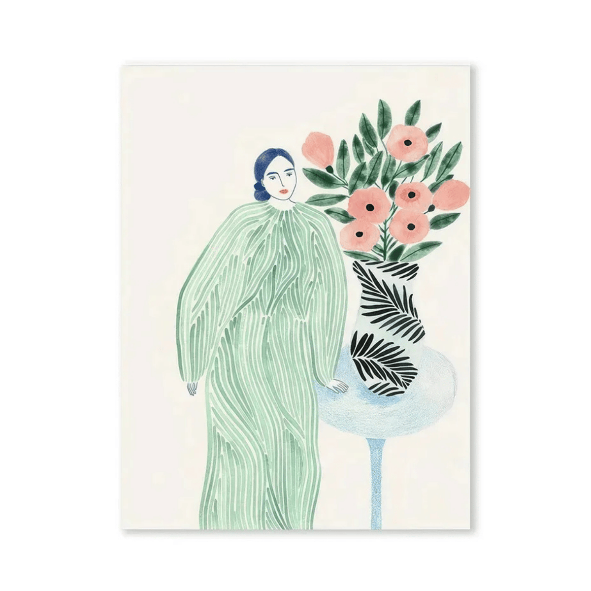 Garden Companion Canvas Print