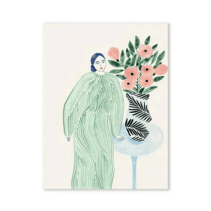 Garden Companion Canvas Print