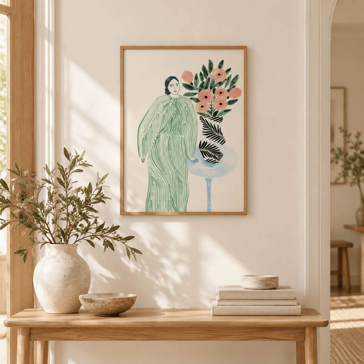 Garden Companion Canvas Print