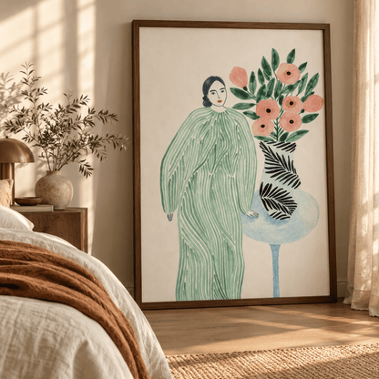 Garden Companion Canvas Print