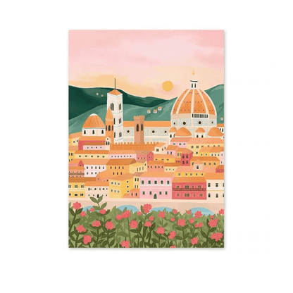 Florence In Bloom Canvas Print