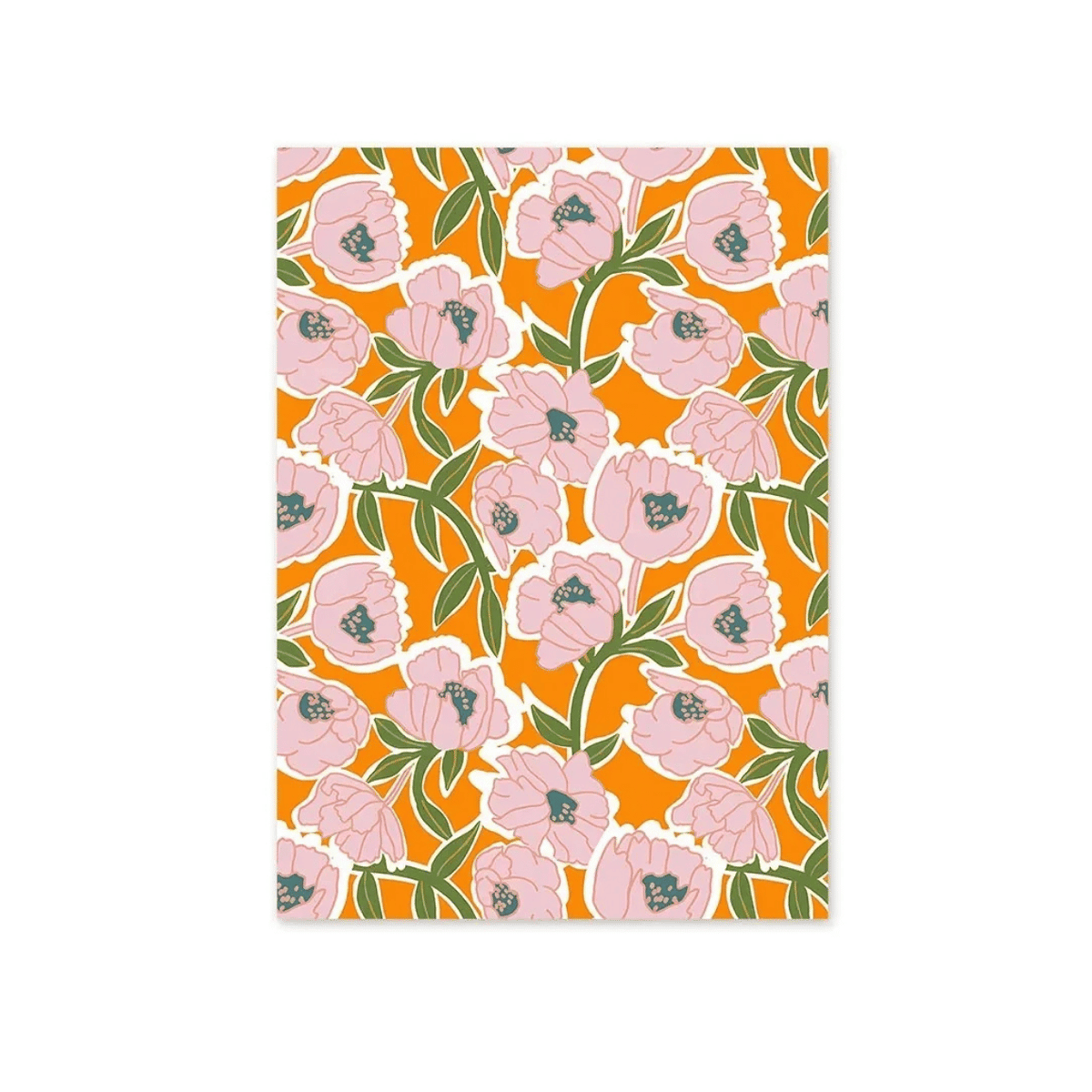Blush Bloom Repeat Canvas Print