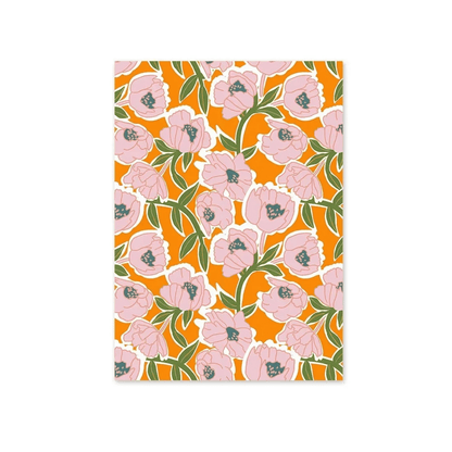 Blush Bloom Repeat Canvas Print