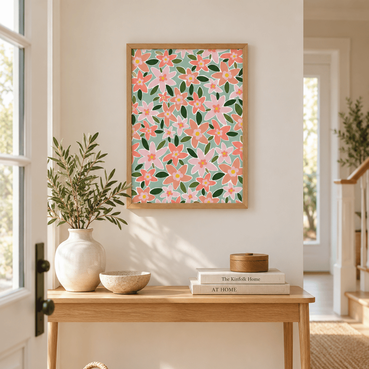 Petal Confetti Canvas Print
