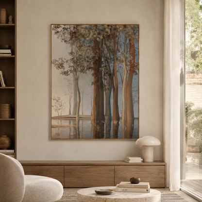 Stillwater Woodland Canvas Print