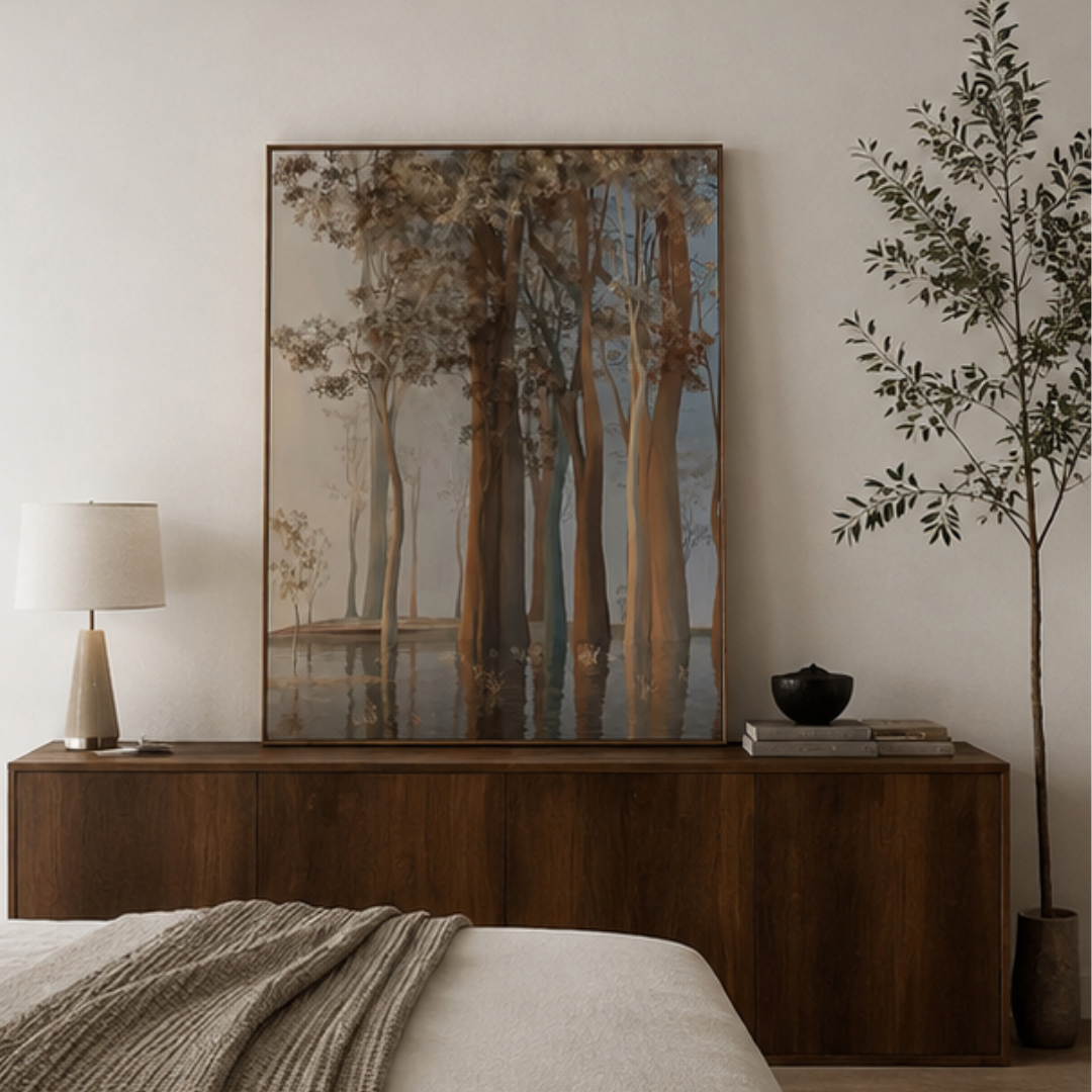 Stillwater Woodland Canvas Print