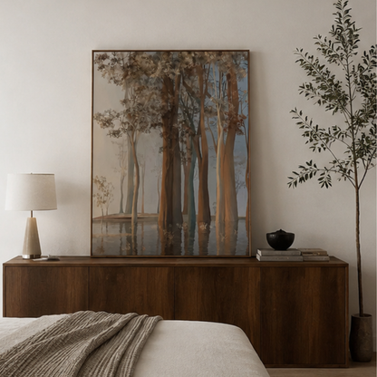 Stillwater Woodland Canvas Print