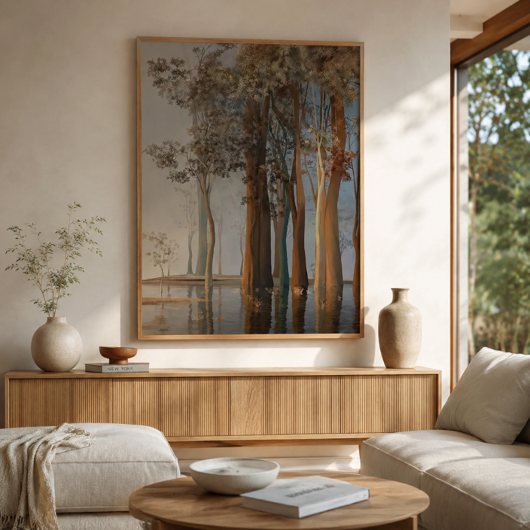 Stillwater Woodland Canvas Print
