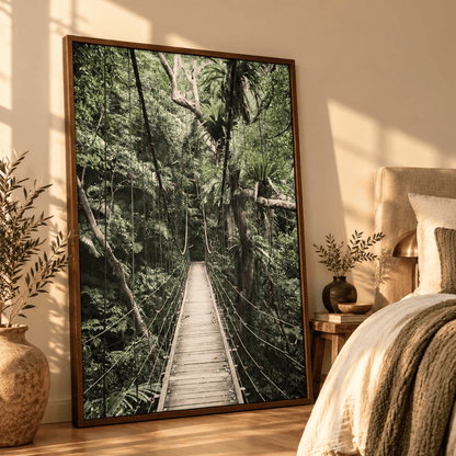 Into the Rainforest Canopy Canvas Print