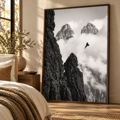 Above The Cloudline Canvas Print