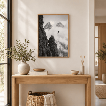 Above The Cloudline Canvas Print