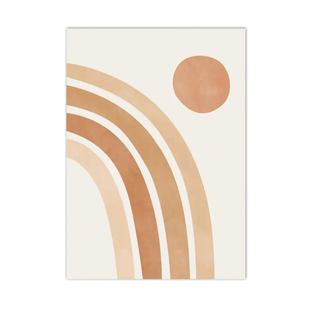 Rainbow Horizon Arc Canvas Print