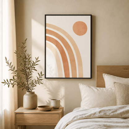 Rainbow Horizon Arc Canvas Print