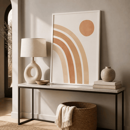 Rainbow Horizon Arc Canvas Print