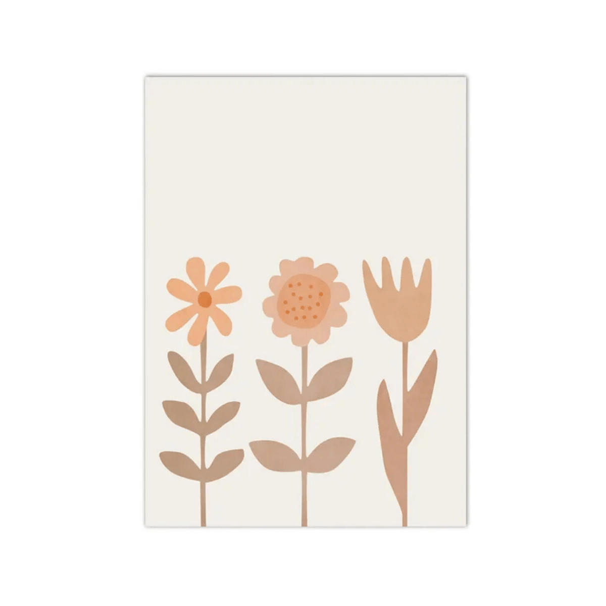 Three Wishes Floral Canvas Print