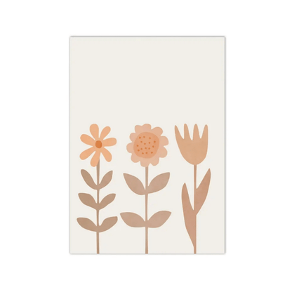 Three Wishes Floral Canvas Print