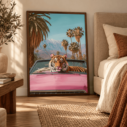 Palm Springs Prowl Canvas Print