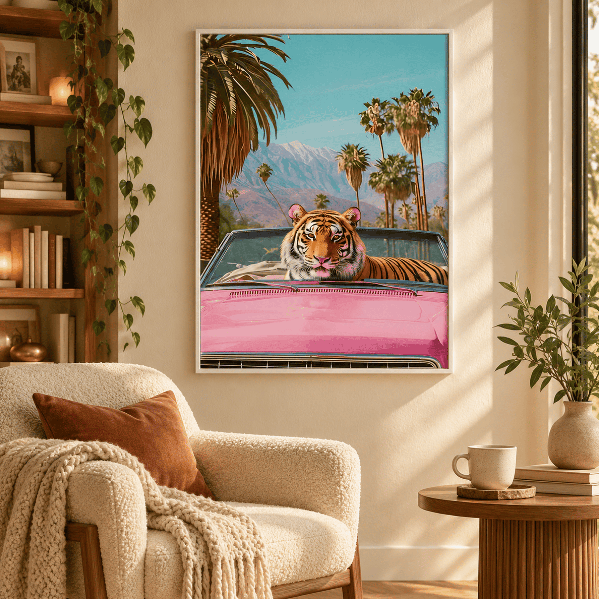 Palm Springs Prowl Canvas Print