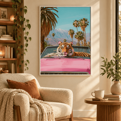 Palm Springs Prowl Canvas Print