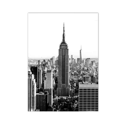 Empire State Skyline Canvas Print