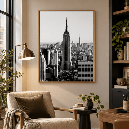 Empire State Skyline Canvas Print