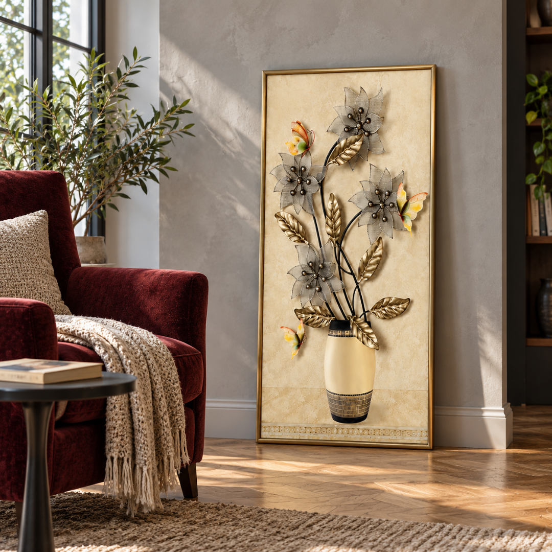 Silver Blossom Reverie Canvas Print
