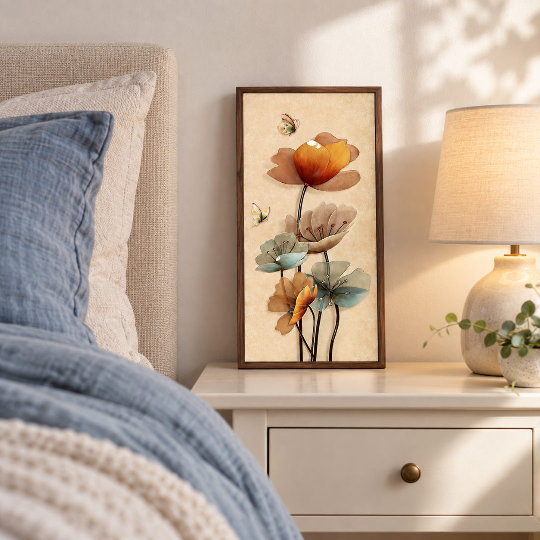 Burnished Bloom Butterfly Canvas Print