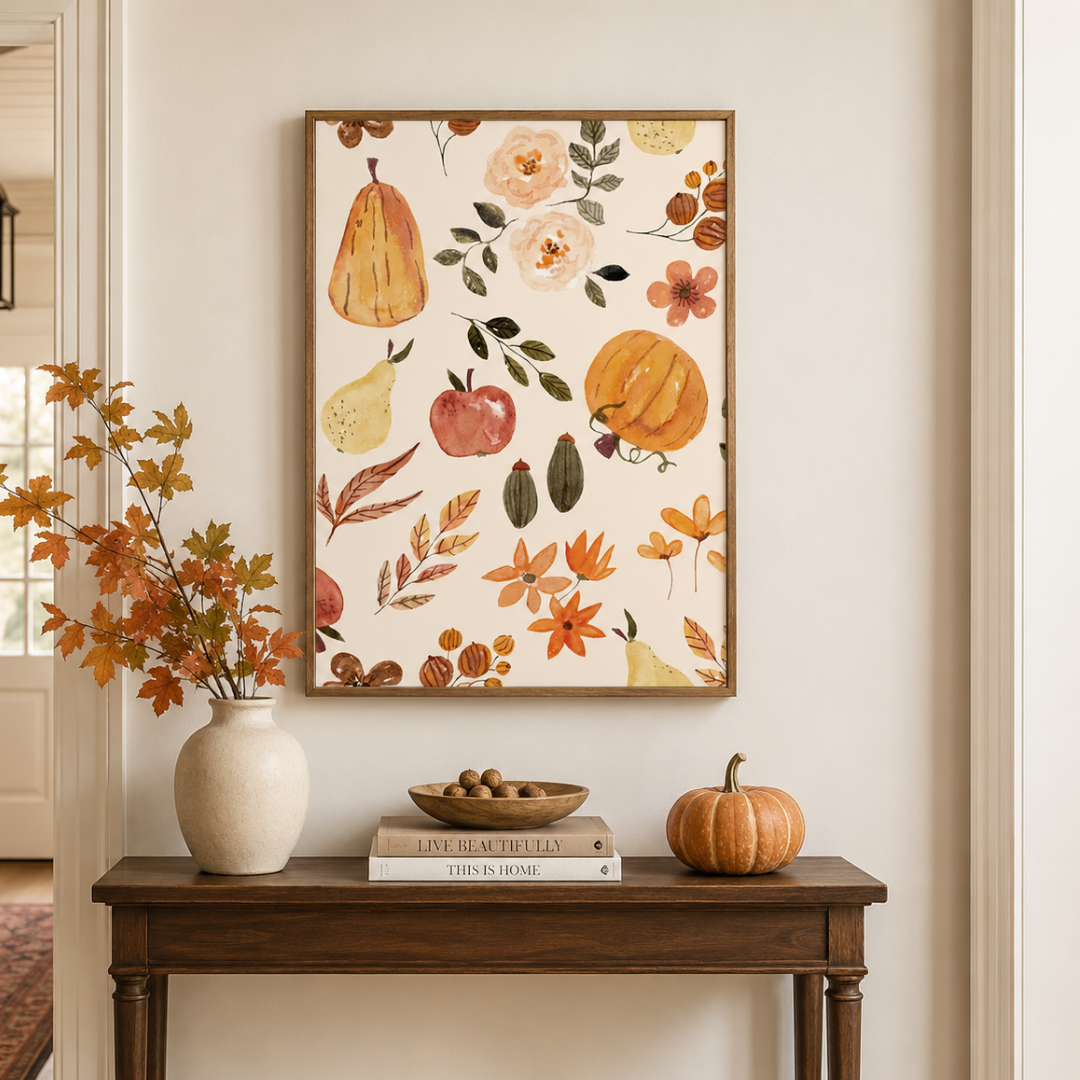 When The Leaves Began To Fall Canvas Print