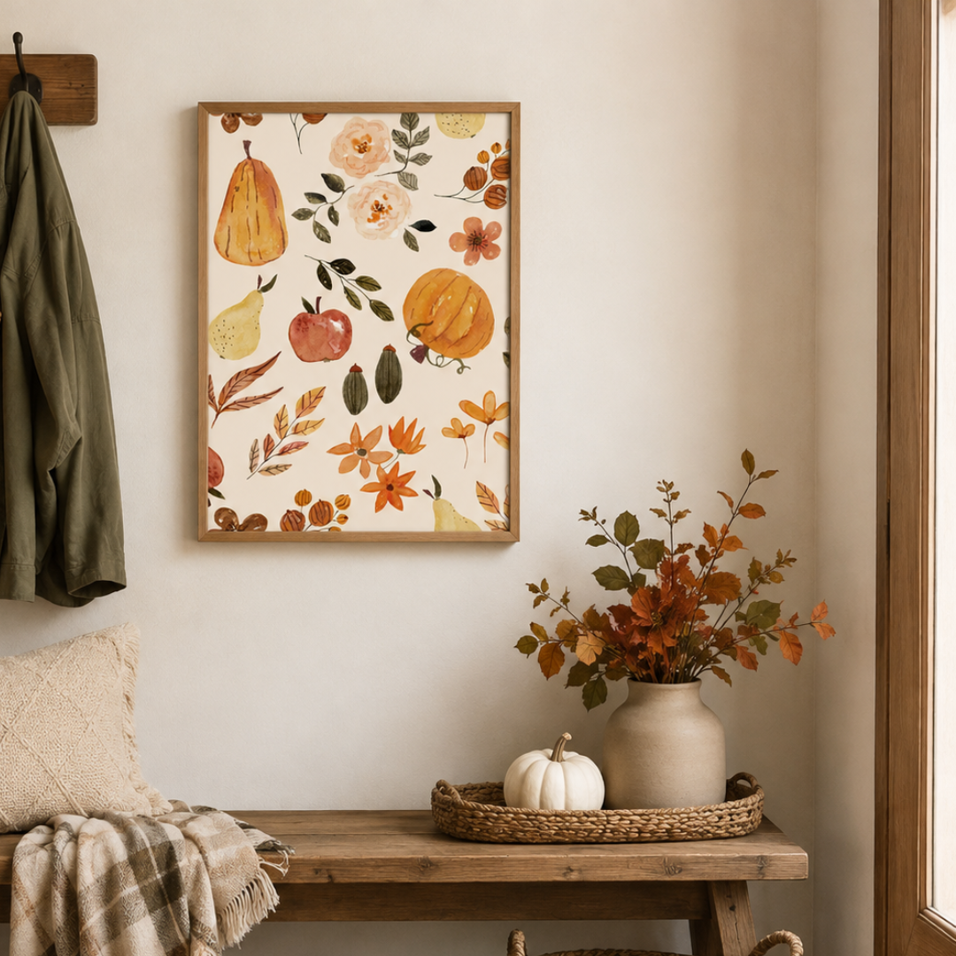 When The Leaves Began To Fall Canvas Print