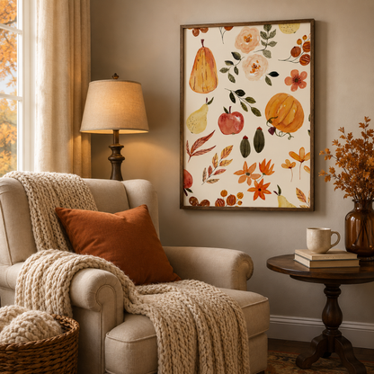 When The Leaves Began To Fall Canvas Print