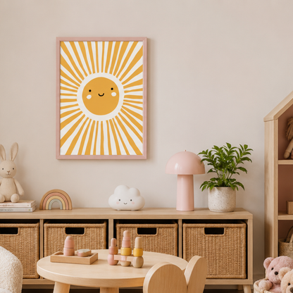 Little Ray of Sunshine Nursery Canvas Print