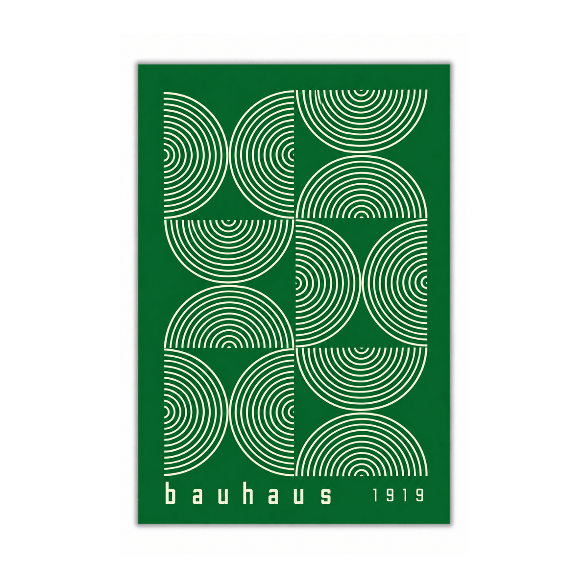 Bauhaus Rhythm 1919 Canvas Print