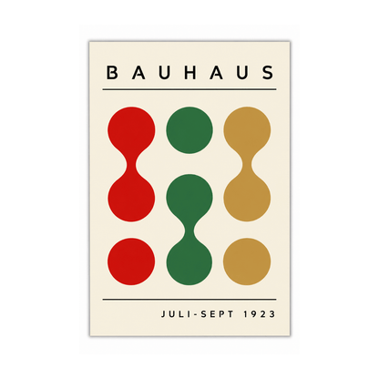 Bauhaus Form Sequence 1923 Canvas Print