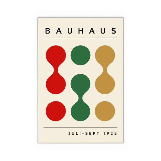 Bauhaus Form Sequence 1923 Canvas Print