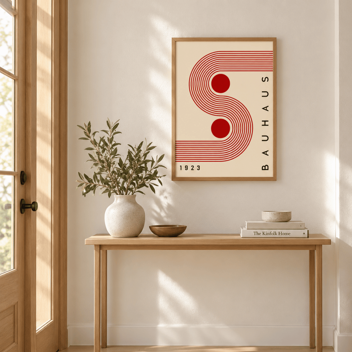 Bauhaus Signal Curve 1923 Canvas Print