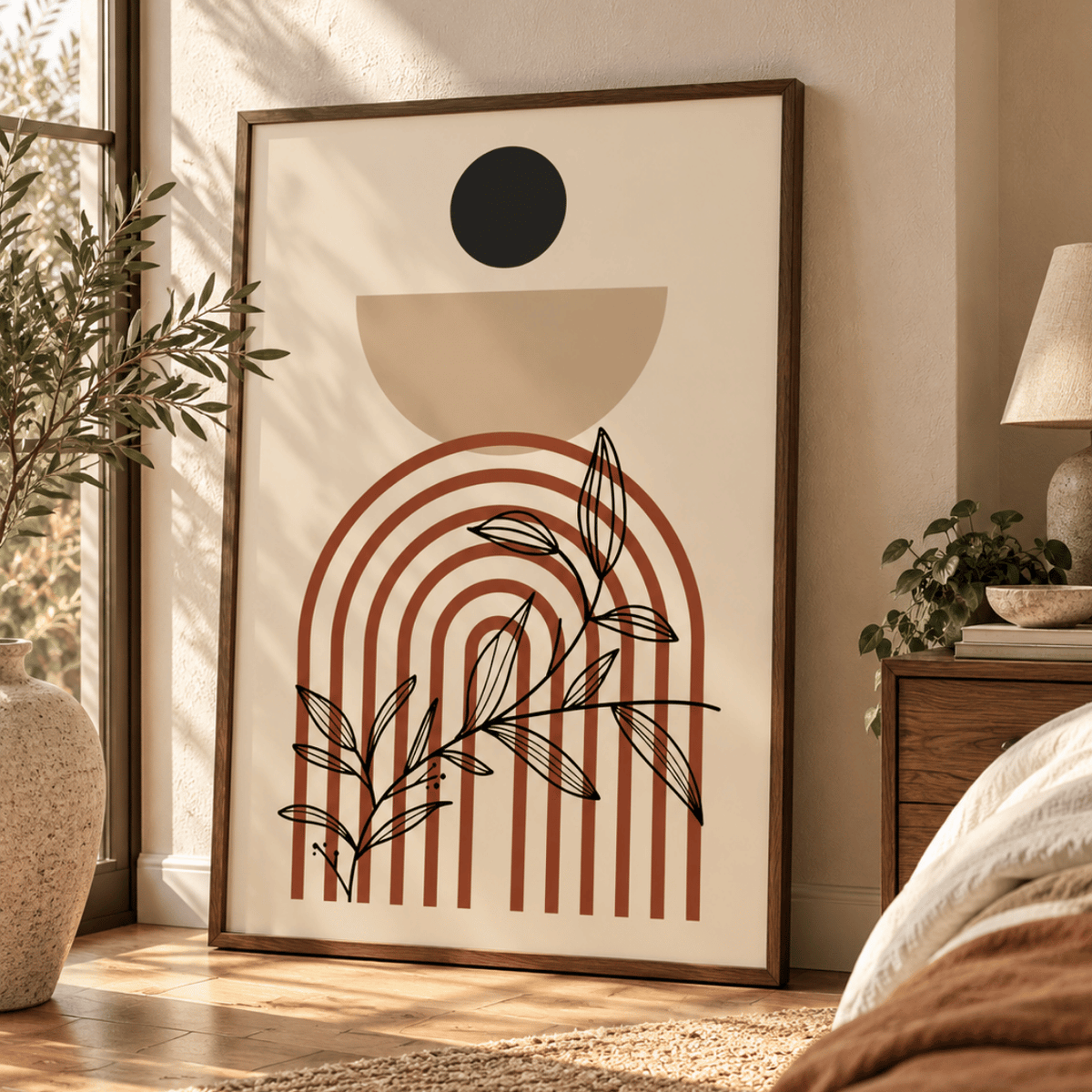 Terracotta Arch Botanicals Canvas Print