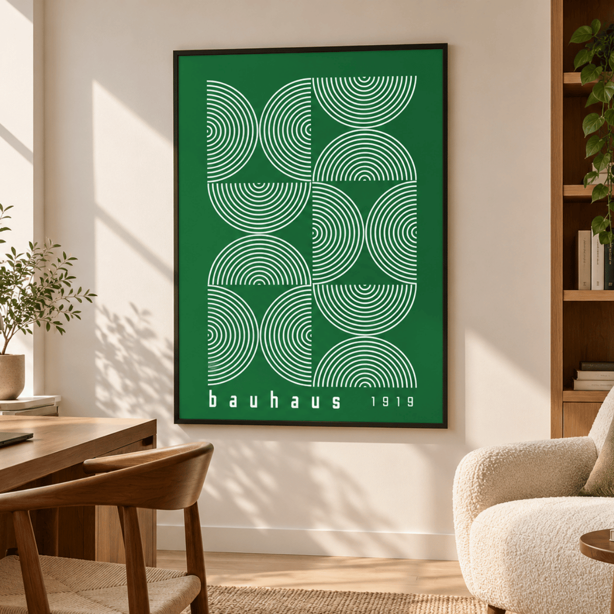Bauhaus Rhythm 1919 Canvas Print