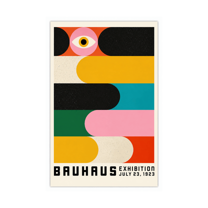 Bauhaus Spectrum Blocks 1923 Canvas Print