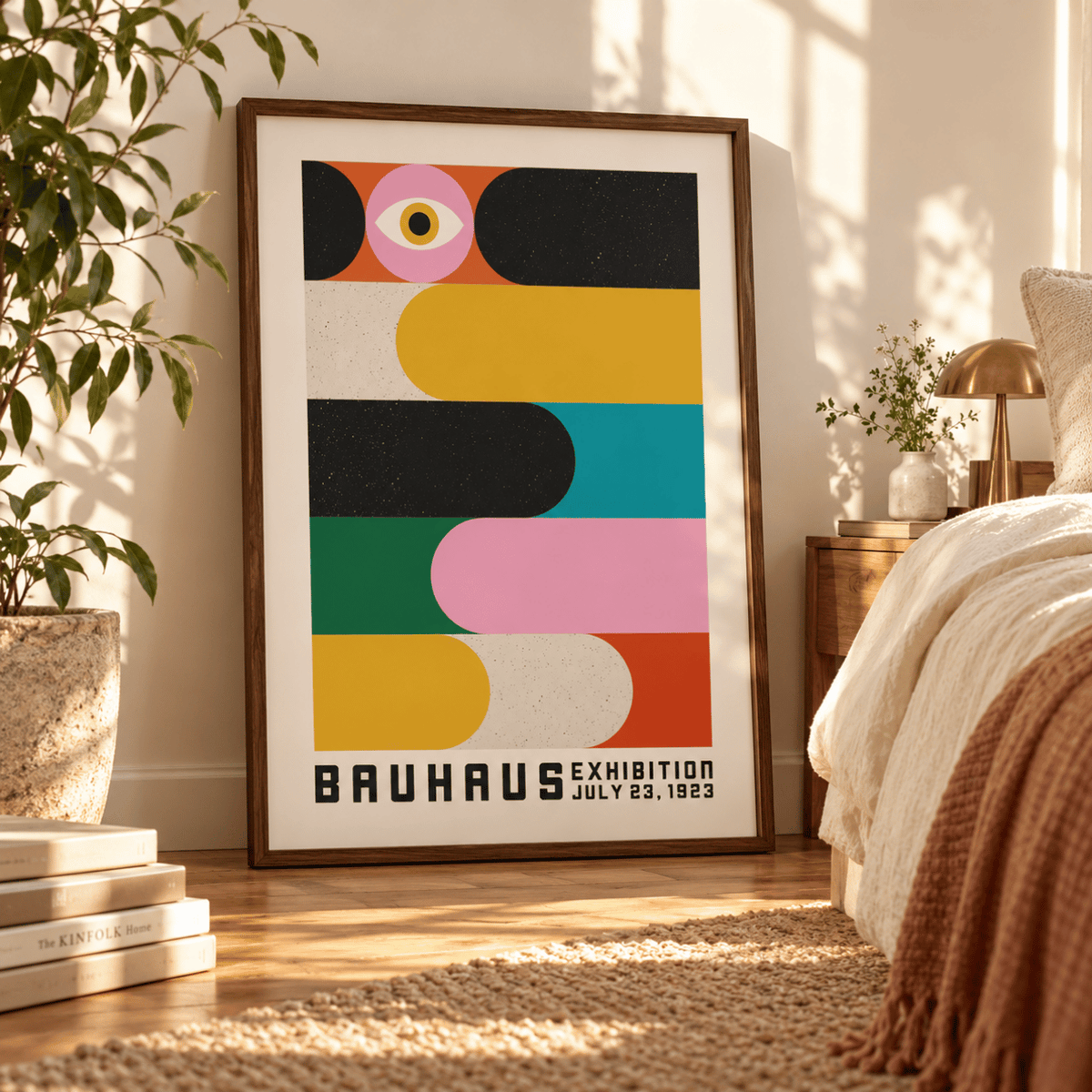 Bauhaus Spectrum Blocks 1923 Canvas Print