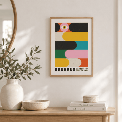 Bauhaus Spectrum Blocks 1923 Canvas Print